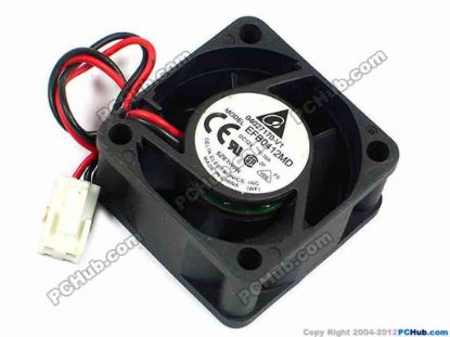 62575 Delta Electronics EFB0412MD Server - Square Fan sq40x20, w135x2x2, 12V 0.10A Delta Electronics EFB0412MD Server - Square Fan 