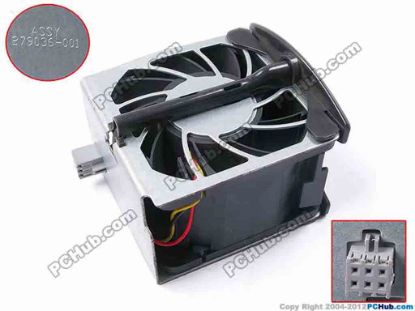 66723 Nidec V35140-57 Server - Square Fan sq60x38, w65x7x6, 12V 1.1A Nidec V35140-57 Server - Square Fan 