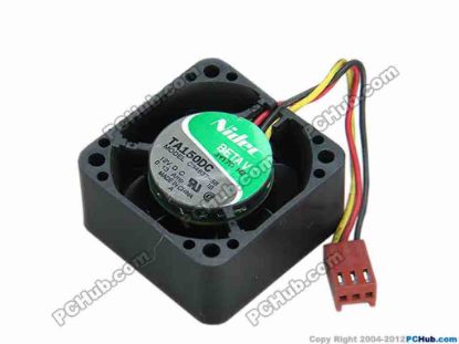 66800 Nidec C34637-58 Server - Square Fan IB, sq40x40x20, w60x3x3, 12V 0.13A Nidec C34637-58 Server - Square Fan 