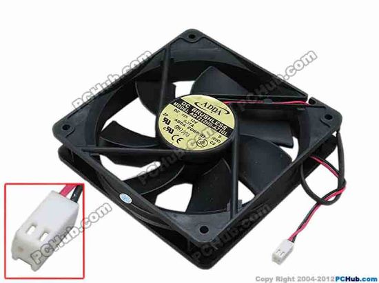 67440 ADDA AD1212HB-A71GL Server - Square Fan S, 0TC, CS, sq120x120x25, w210x2x2, 12V 0.37A ADDA AD1212HB-A71GL Server - Square Fan 