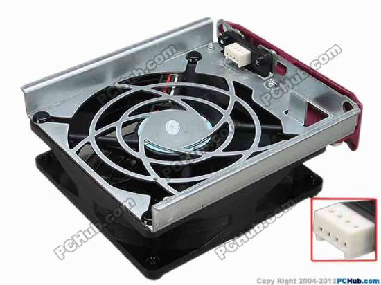 67622 NMB-MAT / Minebea 3610KL-04W-B69 Server - Square Fan P02, sq102x110x43, 4Pin, 12V 0.56A, Heatsink Fan NMB-MAT / Minebea 3610KL-04W-B69 Server - Square Fan 