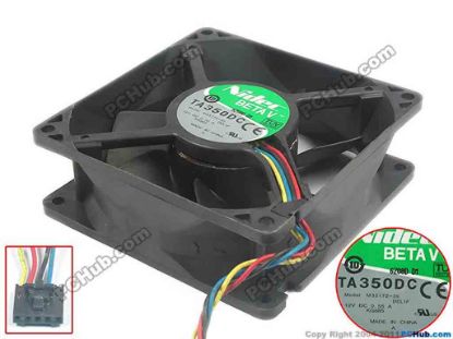 67645 Nidec M35172-35 Server - Square Fan DP/N:WC236, sq92x92x32, w150x4x5, 12V 0.55A Nidec M35172-35 Server - Square Fan