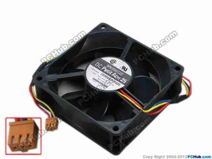 67716 Sanyo Denki 109R0805M405 Server - Square Fan sq80x80x25, w265x3x3, 5V 0.17A Sanyo Denki 109R0805M405 Server - Square Fan 