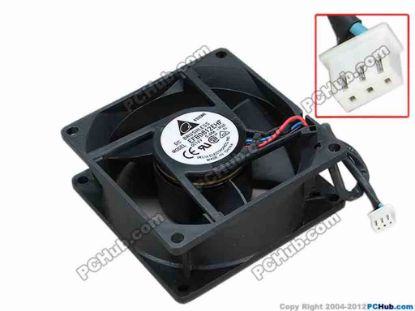 67734 Delta Electronics EFB0812EHF Server - Square Fan -R00, sq80x80x32, w140x3x3, 12V 0.68A Delta Electronics EFB0812EHF Server - Square Fan