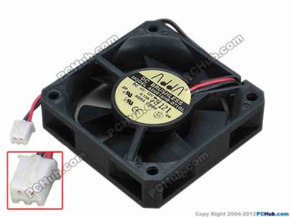 67901 ADDA AD0612HB-D71GL Server - Square Fan sq60x60x15, w120x2x2, 12V 0.13A ADDA AD0612HB-D71GL Server - Square Fan 