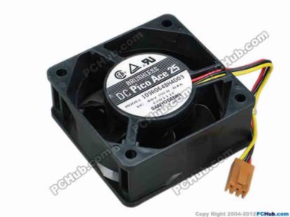 68023 Sanyo Denki 109R0648H4D03 Server - Square Fan sq60x60x25, w70x3x3, 48V 0.04A Sanyo Denki 109R0648H4D03 Server - Square Fan 