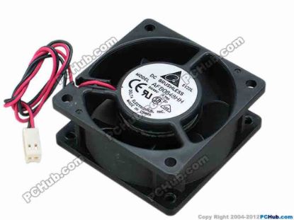 68071 Delta Electronics AFB0648HH Server - Square Fan sq60x60x25, w250x2x2, 48V 0.10A Delta Electronics AFB0648HH Server - Square Fan 