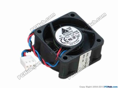 68132 Delta Electronics EFB0412VHD Server - Square Fan -SY34R, sq40x40x20, w110x3x3, 12V 0.18A Delta Electronics EFB0412VHD Server - Square Fan 