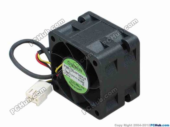 68144 SUNON PMD1204PQBX-A Server - Square Fan (2).R, sq40x40x28, w150x3x3, 12V 6.8W SUNON PMD1204PQBX-A Server - Square Fan 