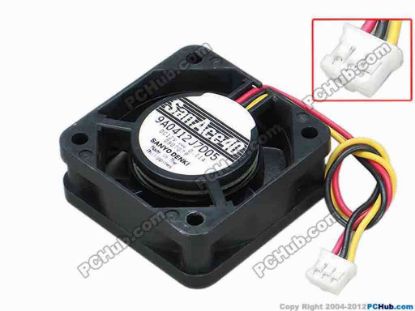 68166 Sanyo Denki 9A0412J7D05 Server - Square Fan sq40x40x15, w100x3x3, 12V 0.11A Sanyo Denki 9A0412J7D05 Server - Square Fan 