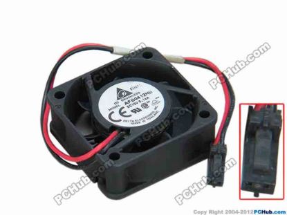 68188 Delta Electronics AFB0412HB Server - Square Fan sq40x40x15, w155x2x2, 12V 0.16A Delta Electronics AFB0412HB Server - Square Fan 