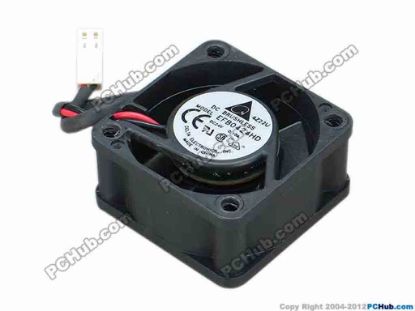 68227 Delta Electronics EFB0424HD Server - Square Fan sq40x40x20, w100x2x2, 24V 0.10A Delta Electronics EFB0424HD Server - Square Fan 