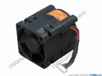 68276 SUNON PMD1204PQB1-A Server - Square Fan X4, (2).R, sq40x40x48, w50x7x8, 12V 0.45A 5.4W SUNON PMD1204PQB1-A Server - Square Fan 