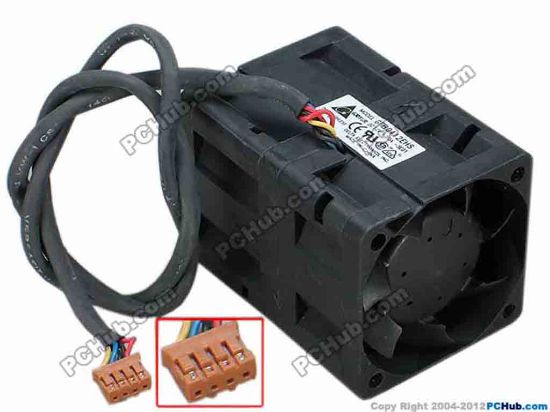68280 Delta Electronics GFB0412EHS Server - Square Fan -SE01, sq40x56, w395x6x4, 12V 1.50A, 1X2 FAN Delta Electronics GFB0412EHS Server - Square Fan 
