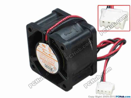 68315 Sanyo Denki 109P0424H315 Server - Square Fan sq40x40x28, w200x2x4, 24V 0.095A Sanyo Denki 109P0424H315 Server - Square Fan 