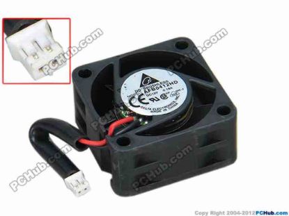 68322 Delta Electronics AFB0412HD Server - Square Fan sq40x40x20, w60x2x2, 12V 0.18A Delta Electronics AFB0412HD Server - Square Fan 
