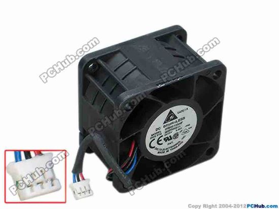 68347 Delta Electronics TFB0512SHF Server - Square Fan -F00, sq50x50x32, w60x3x3, 12V 0.60A Delta Electronics TFB0512SHF Server - Square Fan 