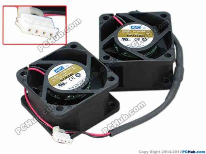 68349 AVC DV05028B12U Server - Square Fan -NAF, sq50x50x28, 12V 1.65A, With 2 Fan For 4-Pin AVC DV05028B12U Server - Square Fan 
