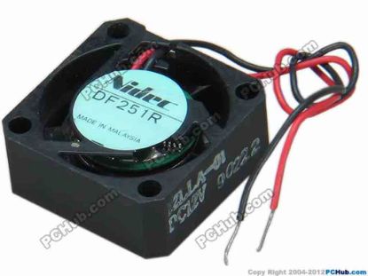 68383 Nidec DF251R Server - Square Fan 12LLA-01, sq25x25x10, w90x2, 12V Nidec DF251R Server - Square Fan 