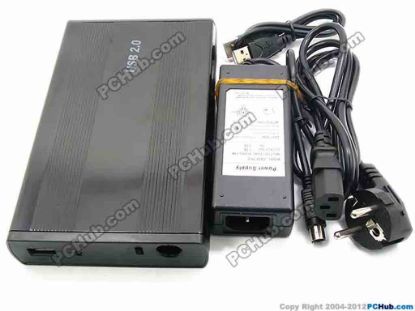 69437 UPH USB USB 2.0 HDD & Optical Caddy 3.5" HDD Box IDE, Black UPH USB USB 2.0 HDD & Optical Caddy <p><strong>Material:</strong></p>
<ul>
    <li>Aluminum Magnesium alloy material serves as heat sink to cool hard disk </li>
    <li>Suitable for all 3.5&quot; IDE hard disk </li>
</ul>
<p><strong>&nbsp;</strong></p>
<p><strong>Features:</strong></p>
<ul>
    <li>Fully Compliant with both USB2.0 and USB1.1 Interface </li>
    <li>Maximum support capacity: 2 TB </li>
    <li>Plug and Play for Win ME / 2000 / XP / Win 7 / Win Vista 32/64 </li>
    <li>Mac OS8.6 and above Compliant </li>
    <li>Windows 98 needs driver </li>
    <li>High speed data transfer up to 480Mbps </li>
    <li>High quality external power adapter </li>
    <li>Power switch for safety and convenience </li>
    <li>Easy to data backup and exchange . </li>
</ul>