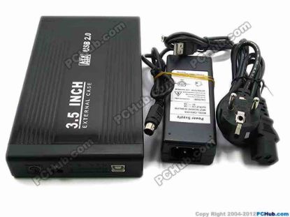 69441 UPH USB USB 2.0 HDD & Optical Caddy 3.5" HDD Box IDE & SATA, Black UPH USB USB 2.0 HDD & Optical Caddy <span id="ctl00_ContentPlaceHolder1_ItemDesc1_lblItemDescription"><strong>Material:</strong>
<ul>
    <li>Aluminum Magnesium alloy material serves as heat sink to cool hard disk </li>
    <li>Have both the connectors for all 3.5&quot; IDE &amp; SATA hard disk </li>
</ul>
<p><strong>&nbsp;</strong></p>
<p><strong>Features:</strong></p>
<ul>
    <li>Fully Compliant with both USB2.0 and USB1.1 Interface </li>
    <li>Maximum support capacity: 2 TB </li>
    <li>Plug and Play for Win ME / 2000 / XP / Win 7 / Win Vista 32/64 </li>
    <li>Mac OS8.6 and above Compliant </li>
    <li>Windows 98 needs driver </li>
    <li>High speed data transfer up to 480Mbps </li>
    <li>High quality external power adapter </li>
    <li>Power switch for safety and convenience </li>
    <li>Easy to data backup and exchange . </li>
</ul>
</span>
