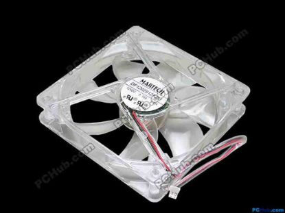 70235 MARTECH DF1202512XZLI Server - Square Fan sq120x120x25, w150x2x2, 12V 0.15A 1.8W MARTECH DF1202512XZLI Server - Square Fan 