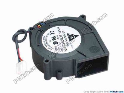 70236 Delta Electronics BCB0812UHN Server - Blower Fan -5G53, bw75x78x30, w115x4x4, 12V 2.76A Delta Electronics BCB0812UHN Server - Blower Fan 