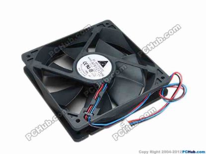 70242 Delta Electronics AFB1212VH Server - Square Fan -R00, sq120x120x25, w295x3x4, 12V 0.60A Delta Electronics AFB1212VH Server - Square Fan 