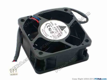 70248 Delta Electronics AFB0612EH Server - Square Fan -SZ59, sq60x60x25, w215x3x3, 12V 0.48A Delta Electronics AFB0612EH Server - Square Fan 