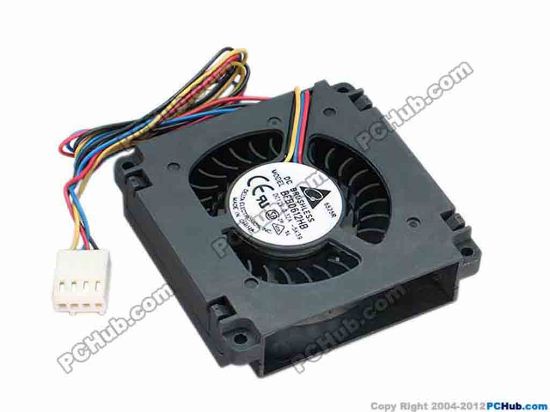 70253 Delta Electronics BFB0612HB Server - Blower Fan -5K39, bw60x60x15, w295x4x4, 12V 0.32A Delta Electronics BFB0612HB Server - Blower Fan