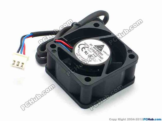 70315 Delta Electronics EFB0412MD Server - Square Fan -F00, sq40x40x20, w355x3x3, 12V 0.10A Delta Electronics EFB0412MD Server - Square Fan 