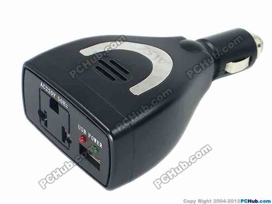 70356 Mcind Power Inverter DC Power Inverter Inverter, 08N75, 75W Mcind Power Inverter DC Power Inverter <p><strong>Convert 12V DC electricity provided by the automobile into AC power that is used by electric equipments.</strong></p>
<p><br/></p>
<p><strong>Features:</strong></p>
<ul>
<li>Automatic Low battery shut-off. </li>
<li>Automatic High battery shut-off. </li>
<li>Automatic Overheat shut-off. </li>
<li>Automatic Overload protection </li>
<li>75W Watts Continuous Power output </li>
<li>Input: 10.5-16 VDC </li>
<li>Output: AC 220 V, 60 Hz </li>
<li>USB output: DC 5V, 1.0A </li></ul>
<p><strong>&nbsp;</strong></p>
<p><strong>Usage:</strong></p>
<ul>
<li>Can be used for a notebook, cell phone, razor, digital camera, digital video, TV, CD, DVD, game machine, cleaner, refrigerator, electric light, charger and&nbsp; Various kinds of professional tools, which power consumption, are less than 75W. </li>
<li>Versatile socket, suitable for various kinds of plugs </li>
<li>USB output for charging Laptops, iPod, iPhones, Cellular •Phones, •MP3/4 •Players, Shavers and all USB gadgets. </li></ul>