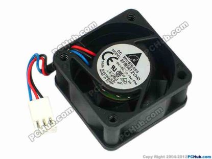 70359 Delta Electronics EFB0412VHD Server - Square Fan -F00, sq40x40x20, w50x3x3, 12V 0.18A Delta Electronics EFB0412VHD Server - Square Fan 