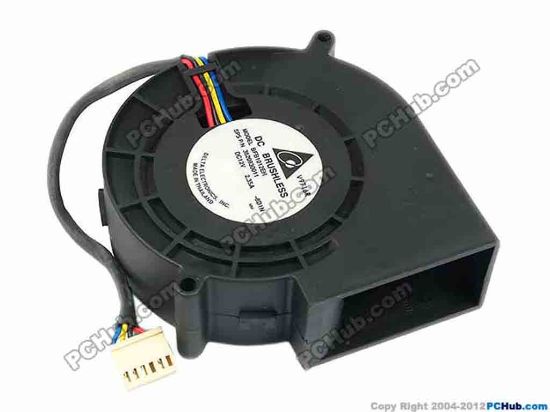 70364 Delta Electronics BFB1012EH Server - Blower Fan -8D1N, bw97x94x33, w140x4x6, 12V 2.35A Delta Electronics BFB1012EH Server - Blower Fan