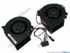 70366 NMB-MAT / Minebea BG0903-B049-P0S Server - Blower Fan 09, bw97x94x33, 12V 2,65A, With 2 Fan For 16-Pin NMB-MAT / Minebea BG0903-B049-P0S Server - Blower Fan 