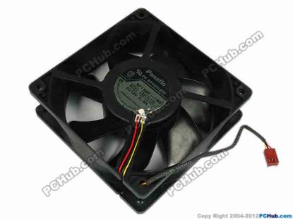 70368 Panasonic FBA12G12H Server - Square Fan sq120x120x38, w150x3x3, 12V 0.6A Panasonic FBA12G12H Server - Square Fan 
