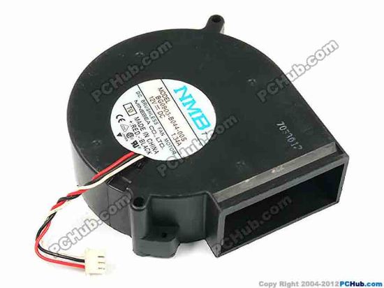 70375 NMB-MAT / Minebea BG0903-B044-00S Server - Blower Fan T0, bw97x94x33, w65x3x3, 12V 1.34A NMB-MAT / Minebea BG0903-B044-00S Server - Blower Fan 