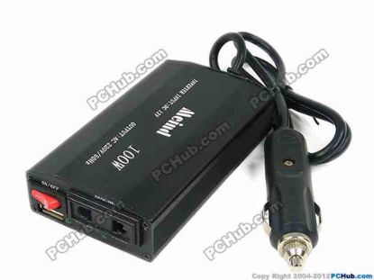 70390 Mcind Power Inverter DC Power Inverter Inverter, CB100, 100W, US/EU Socket Mcind Power Inverter DC Power Inverter <p><strong>Convert DC 12V provided by the automobile into AC 220V that power any electric equipments with power input AC 220V<br />
</strong>With USB port output DC 5V 2A, charging Laptops, iPod, iPhones, Cellular Phones, MP3/4 Players, Shavers and many others</p>
<p>&nbsp;</p>
<p><strong>Features:</strong></p>
<ul>
    <li>Material- Case of the adapter is made of aluminum alloy that serve as heatsink </li>
    <li>Automatic short circuit shut-off. </li>
    <li>Automatic Overload protection </li>
    <li>Max. 100W Watts Continuous Power output </li>
    <li>Input: DC 12V </li>
    <li>Output: AC 220V 50Hz Max. 100W. </li>
    <li>Output: USB DC 5V 2.0A </li>
</ul>
<p>&nbsp;</p>
<p><strong>Output Socket: US and EU multi socket</strong></p>
