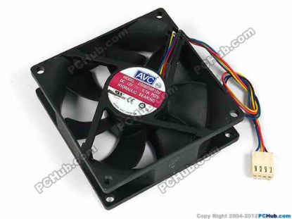 70414 AVC DS08025R12U Server - Square Fan P026, sq80x80x25, w170x4x4, 12V 0.7A AVC DS08025R12U Server - Square Fan 