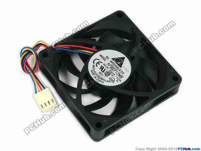 70421 Delta Electronics AFB0712MB Server - Square Fan -5Z34, sq70x70x15, w100x4x4, 12V 0.24A Delta Electronics AFB0712MB Server - Square Fan 