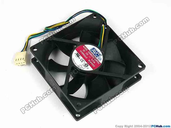 70454 AVC DS08025R12MP092 Server - Square Fan sq92x92x25, w200x4x4, 12V 0.23A AVC DS08025R12MP092 Server - Square Fan 