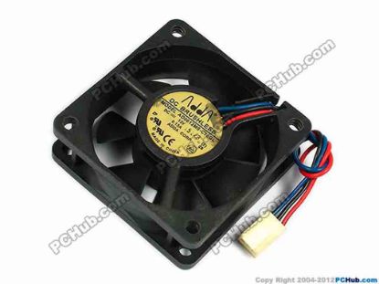 70567 ADDA AD0612MS-C76GL Server - Square Fan T, sq60x60x20, w90x3x3, 12V 0.13A ADDA AD0612MS-C76GL Server - Square Fan 