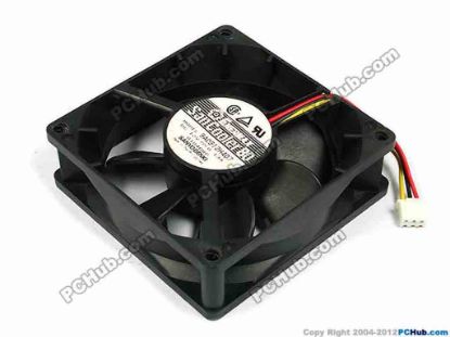 70570 Sanyo Denki 9A0812H407 Server - Square Fan sq80x80x25, w50x3x3, 12V 0.13A Sanyo Denki 9A0812H407 Server - Square Fan 