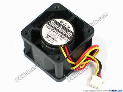 70605 Sanyo Denki 109P0412J3D013 Server - Square Fan sq40x40x28, w160x3x3, 12V 0.35A Sanyo Denki 109P0412J3D013 Server - Square Fan 