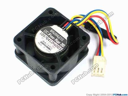 70618 Sanyo Denki 109P0412M6D03 Server - Square Fan sq40x40x20, w160x3x3, 12V 0.05A Sanyo Denki 109P0412M6D03 Server - Square Fan 