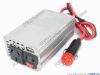 70628 Mcind Power Inverter DC Power Inverter Inverter, C80, 80W, US/AU Socket, Silver Mcind Power Inverter DC Power Inverter <span id="ctl00_ContentPlaceHolder1_ItemDesc1_lblItemDescription"><strong>Convert DC 12V provided by the automobile into AC 220V that power any electric equipments with power input AC 220V Max. 80W<br />
</strong>With USB port output DC 5V 1A, charging Laptops, iPod, iPhones, Cellular Phones, MP3/4 Players, Shavers and many others
<p>&nbsp;</p>
<p><strong>Features:</strong></p>
<ul>
    <li>Material- Case of the adapter is made of aluminum alloy that serve as heatsink </li>
    <li>Built-in ventilation fan </li>
    <li>LED indicator: power on. </li>
    <li>Automatic short circuit shut-off. </li>
    <li>Automatic Overload protection &gt; 80W </li>
    <li>Automatic Overhead protection &gt; 60 degree C </li>
    <li>Max. 80W Watts Continuous Power output </li>
    <li>Surge capacity&nbsp;160 watts </li>
    <li>Fuse protection: 1 x 25A fuse </li>
</ul>
<p>&nbsp;</p>
<ul>
    <li>Input: DC 9V - 14V </li>
    <li>Output: AC 220V 50Hz Max. 80W. </li>
    <li>Output: USB DC 5V 1.0A </li>
    <li>Output Socket: US and AU </li>
</ul>
</span>