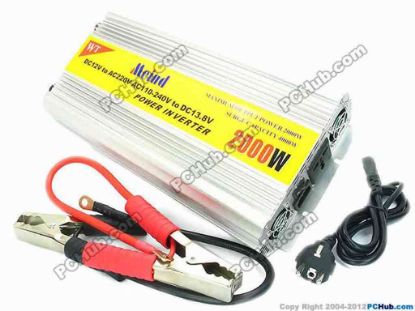 70656 Mcind Power Inverter DC Power Inverter Inverter, CH-2000W, Multi Socket, Silver Mcind Power Inverter DC Power Inverter <ul>    
<li>Convert DC 12V provided by the automobile into AC 220V that power any electric equipments with power input AC 220V Max. 2000W </li>    
<li>Covert AC 100-240V to DC 13.8V that charge the 12V DC battery or power any electiic appliances that consume DC 12V </li></ul>
<p><br/></p>
<p><strong>Features:</strong></p>
<ul>    
<li>Material- Case of the inverter is made of aluminum alloy that serve as heatsink </li>    
<li>Built-in ventilation fans </li>    
<li>LED indicator: power on. </li>    
<li>Automatic short circuit shut-off. </li>    
<li>Automatic Overload protection &gt; 2000W </li>    
<li>Max. 2000W Watts Continuous Power output </li>    
<li>Surge capacity 4000 watts </li>    
<li>Fuse protection:&nbsp;Built in&nbsp; </li>    
<li>Input: DC 11V - 14V&nbsp; and output AC 220V 2000W </li>    
<li>Input AC 110-240V and Output: DC13.8V Max. 2000W. </li>    
<li>Output Socket: multi socket-&nbsp;Aplicable US, EU, AU and UK (13A and 15A plug) </li></ul>