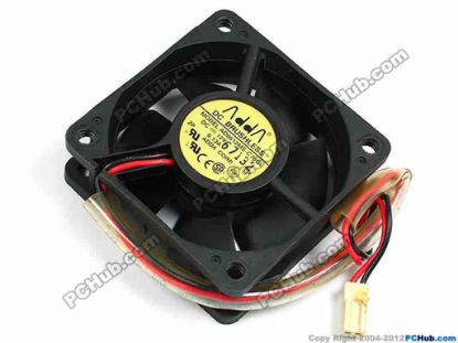 70752 ADDA AD0612MS-C70GL Server - Square Fan sq60x60x20, w205x2x2, 12V 0.13A ADDA AD0612MS-C70GL Server - Square Fan 