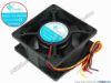 71576 Xinyujie DC- Bearing OEM- Square Fan XJ12B8032M, w260x3, 0.29A Xinyujie DC- Bearing OEM- Square Fan 