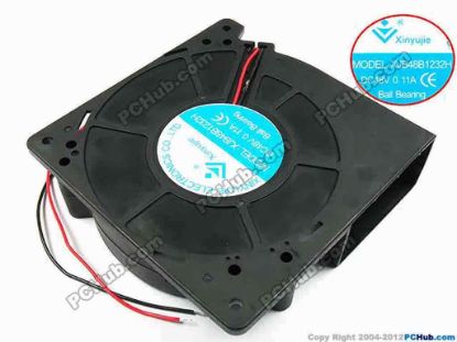 72234 Xinyujie DC- Bearing OEM- Blower Fan XJB48B1232H, w235x2, 0.11A Xinyujie DC- Bearing OEM- Blower Fan 